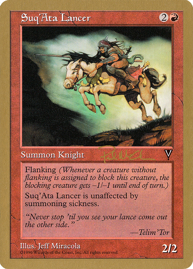 Suq'Ata Lancer (Paul McCabe) [World Championship Decks 1997] | Impulse Games and Hobbies