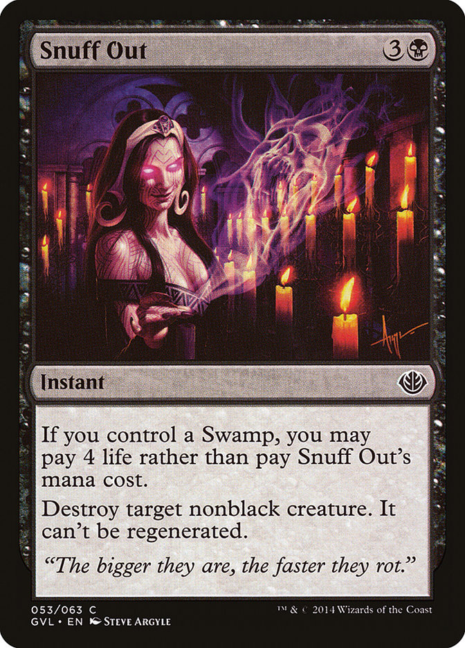 Snuff Out (Garruk vs. Liliana) [Duel Decks Anthology] | Impulse Games and Hobbies