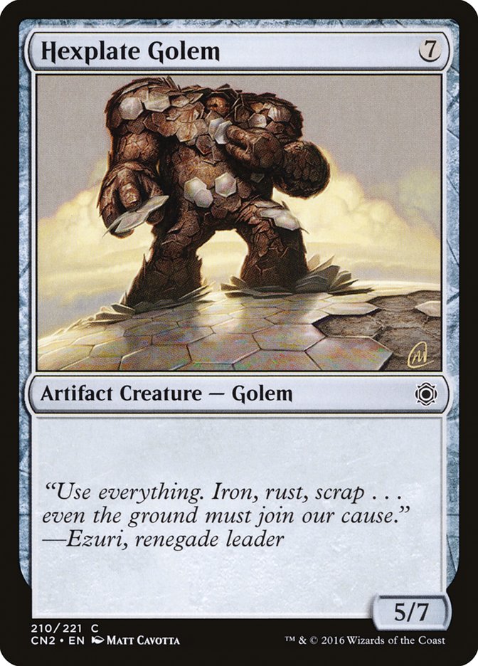 Hexplate Golem [Conspiracy: Take the Crown] | Impulse Games and Hobbies