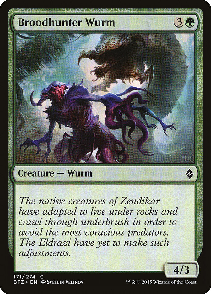 Broodhunter Wurm [Battle for Zendikar] | Impulse Games and Hobbies