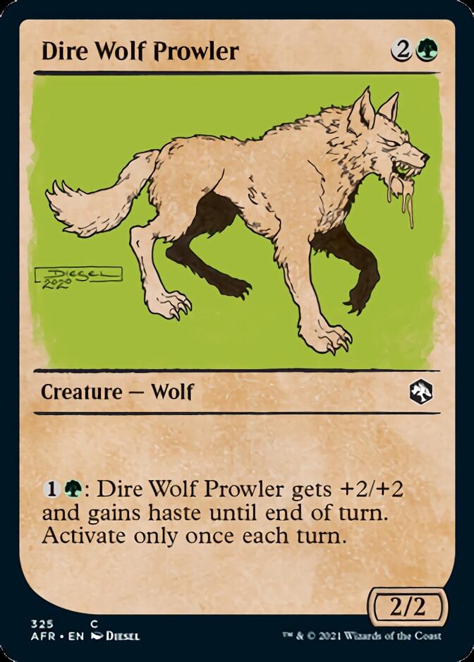 Dire Wolf Prowler (Showcase) [Dungeons & Dragons: Adventures in the Forgotten Realms] | Impulse Games and Hobbies