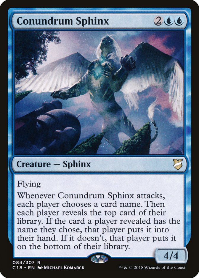 Conundrum Sphinx [Commander 2018] | Impulse Games and Hobbies