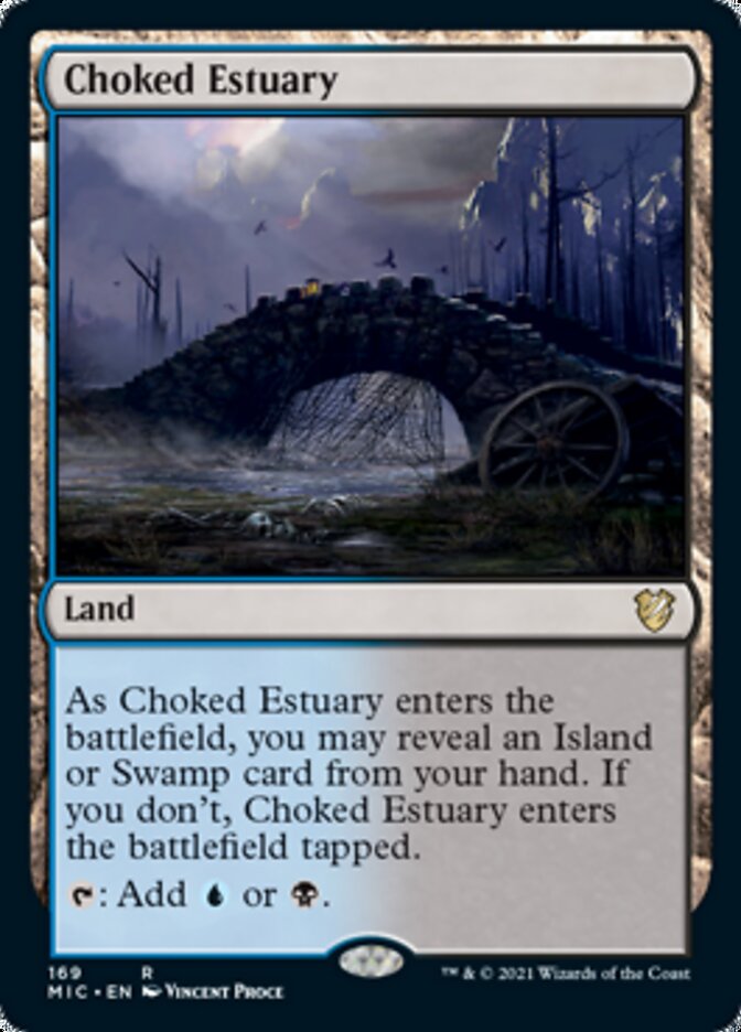 Choked Estuary [Innistrad: Midnight Hunt Commander] | Impulse Games and Hobbies