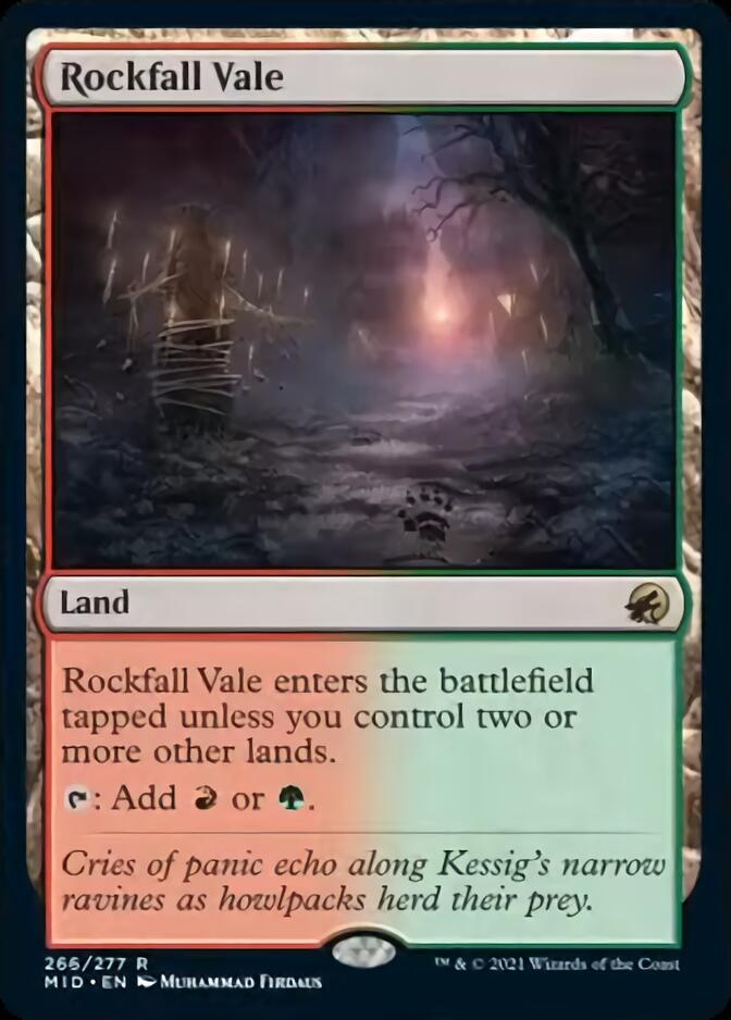 Rockfall Vale [Innistrad: Midnight Hunt] | Impulse Games and Hobbies