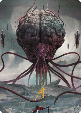 Elder Brain Art Card (Gold-Stamped Signature) [Commander Legends: Battle for Baldur's Gate Art Series] | Impulse Games and Hobbies