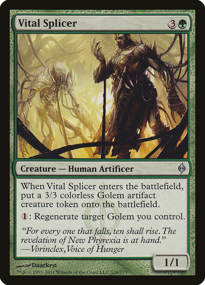 Vital Splicer [New Phyrexia] | Impulse Games and Hobbies