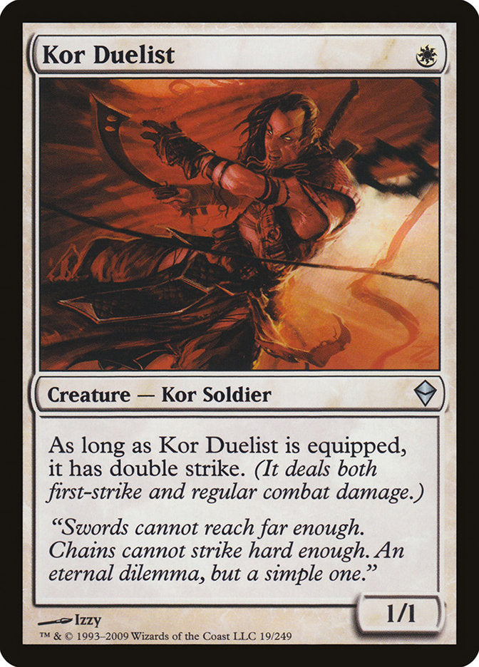 Kor Duelist [Zendikar] | Impulse Games and Hobbies