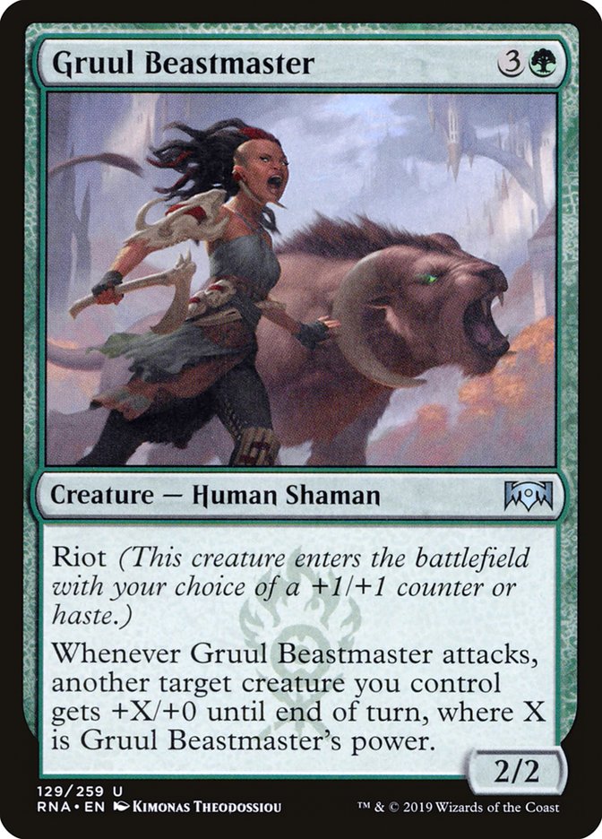 Gruul Beastmaster [Ravnica Allegiance] | Impulse Games and Hobbies