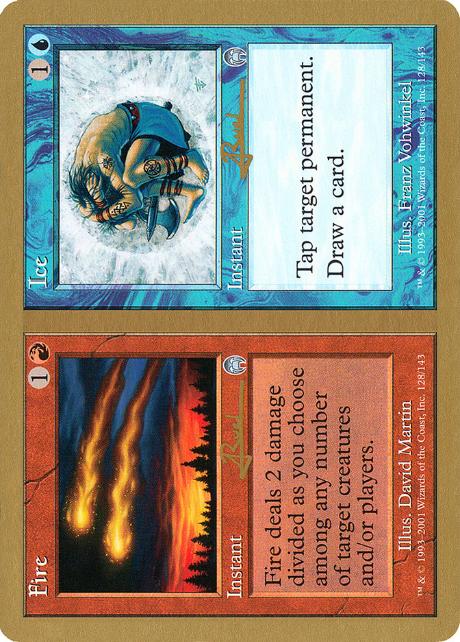 Fire // Ice (Antoine Ruel) [World Championship Decks 2001] | Impulse Games and Hobbies