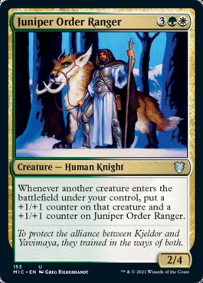 Juniper Order Ranger [Innistrad: Midnight Hunt Commander] | Impulse Games and Hobbies