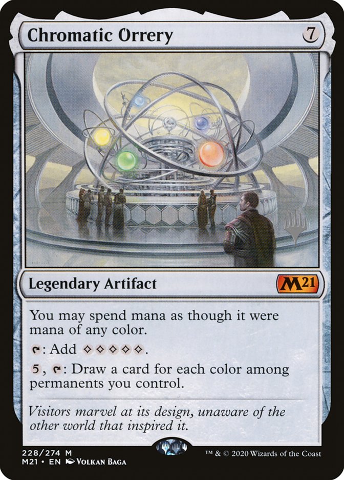 Chromatic Orrery (Promo Pack) [Core Set 2021 Promos] | Impulse Games and Hobbies