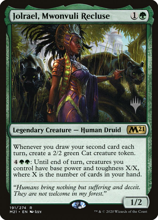 Jolrael, Mwonvuli Recluse (Promo Pack) [Core Set 2021 Promos] | Impulse Games and Hobbies