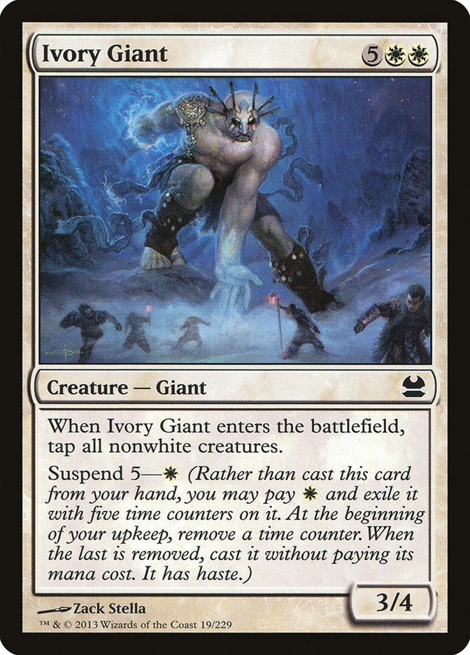 Ivory Giant [Modern Masters] | Impulse Games and Hobbies