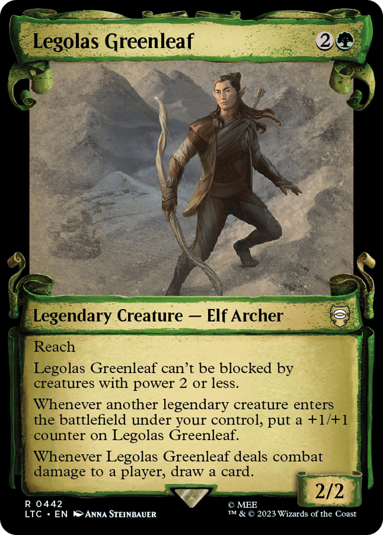 Legolas Greenleaf [The Lord of the Rings: Tales of Middle-Earth Commander Showcase Scrolls] | Impulse Games and Hobbies