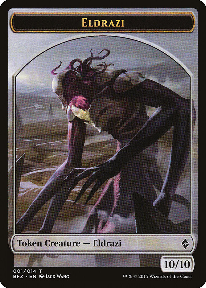 Eldrazi Token [Battle for Zendikar Tokens] | Impulse Games and Hobbies