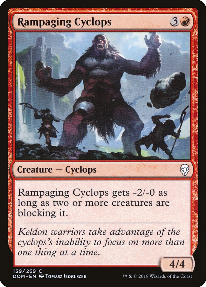 Rampaging Cyclops [Dominaria] | Impulse Games and Hobbies