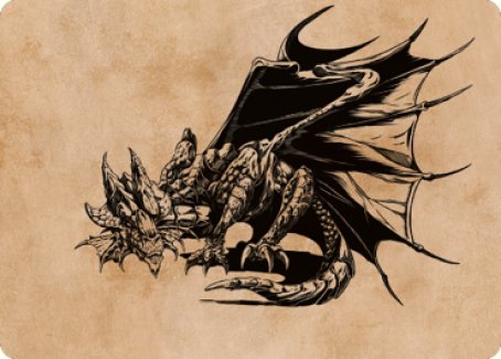 Ancient Copper Dragon Art Card (52) [Commander Legends: Battle for Baldur's Gate Art Series] | Impulse Games and Hobbies
