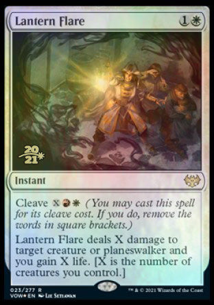 Lantern Flare [Innistrad: Crimson Vow Prerelease Promos] | Impulse Games and Hobbies