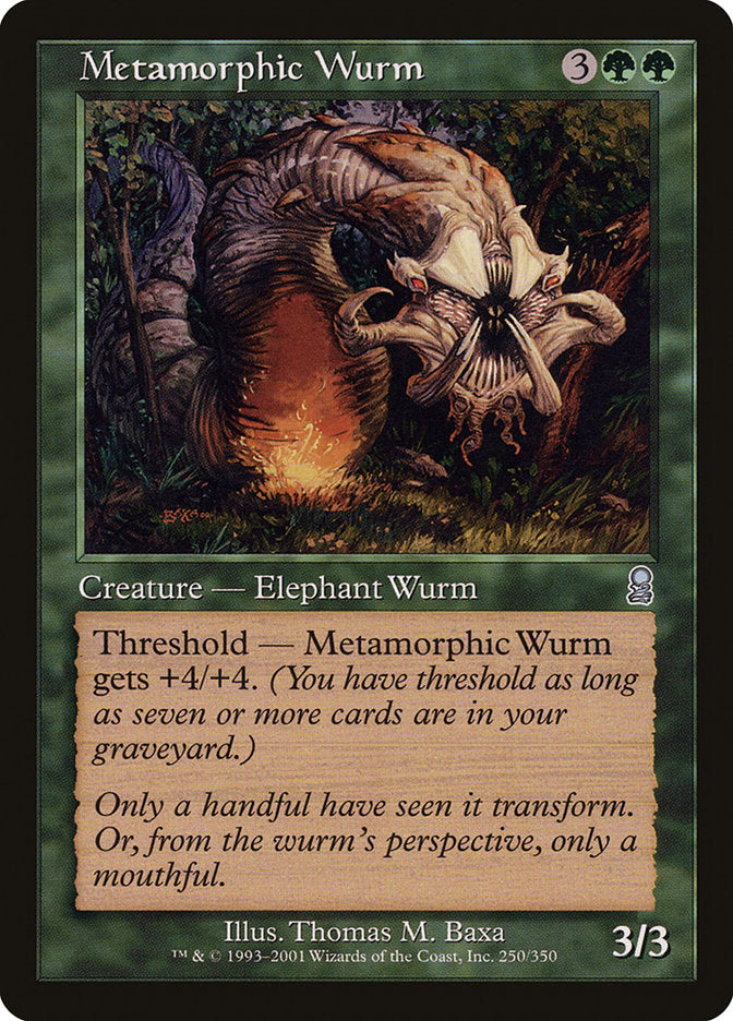 Metamorphic Wurm [Odyssey] | Impulse Games and Hobbies
