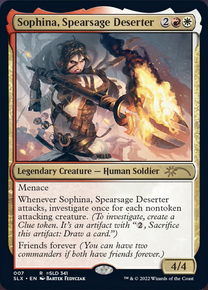 Sophina, Spearsage Deserter [Secret Lair: Universes Within] | Impulse Games and Hobbies