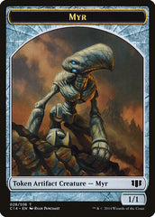 Myr // Pentavite Double-sided Token [Commander 2014 Tokens] | Impulse Games and Hobbies