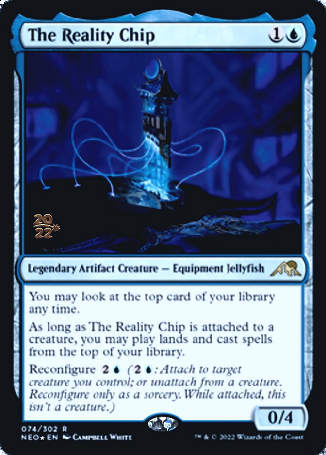 The Reality Chip [Kamigawa: Neon Dynasty Prerelease Promos] | Impulse Games and Hobbies