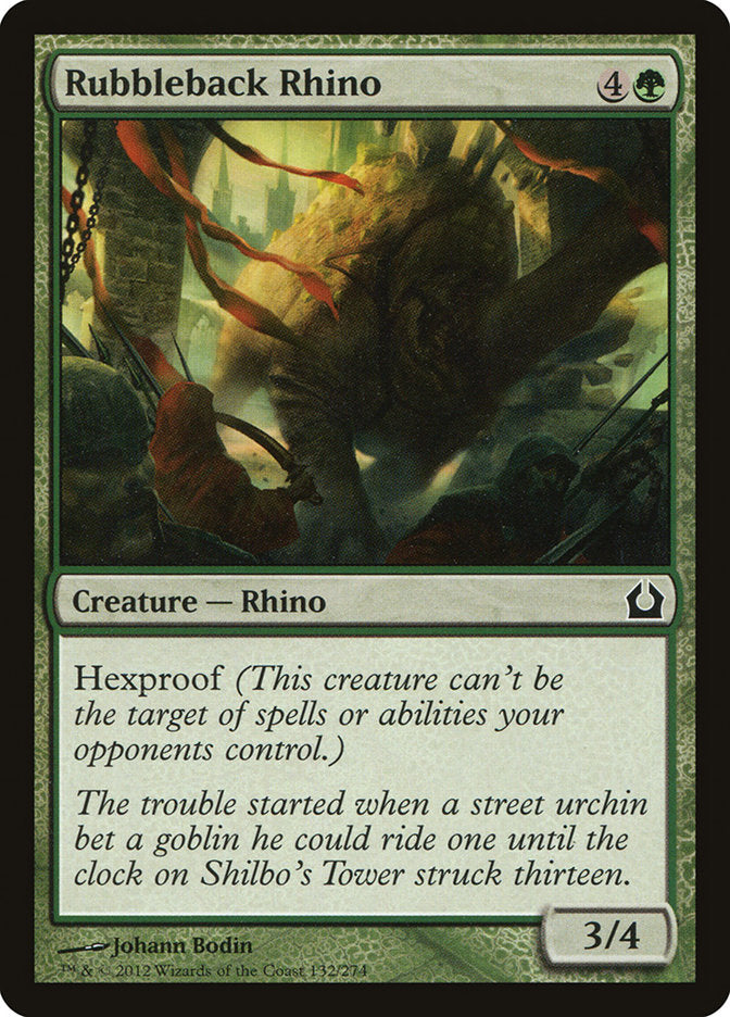 Rubbleback Rhino [Return to Ravnica] | Impulse Games and Hobbies