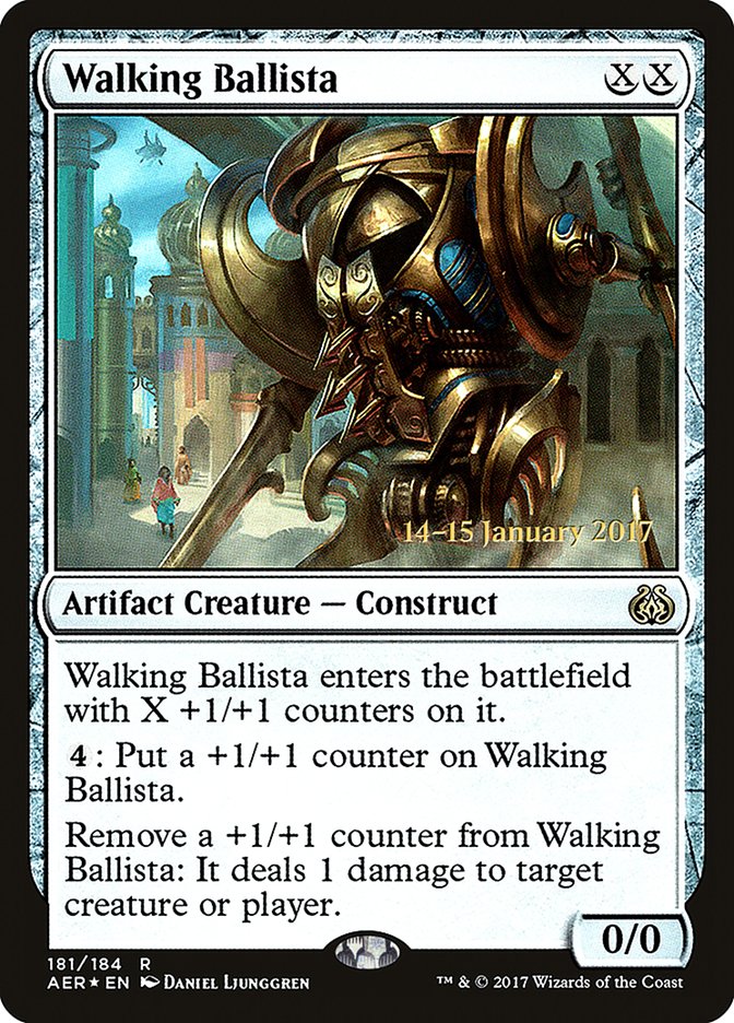 Walking Ballista [Aether Revolt Prerelease Promos] | Impulse Games and Hobbies