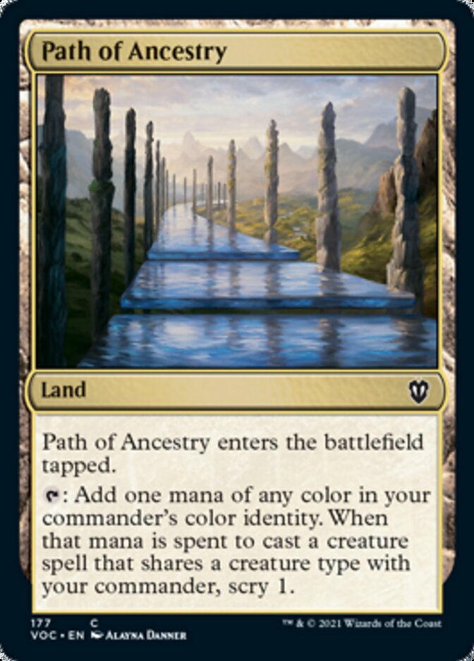 Path of Ancestry [Innistrad: Crimson Vow Commander] | Impulse Games and Hobbies