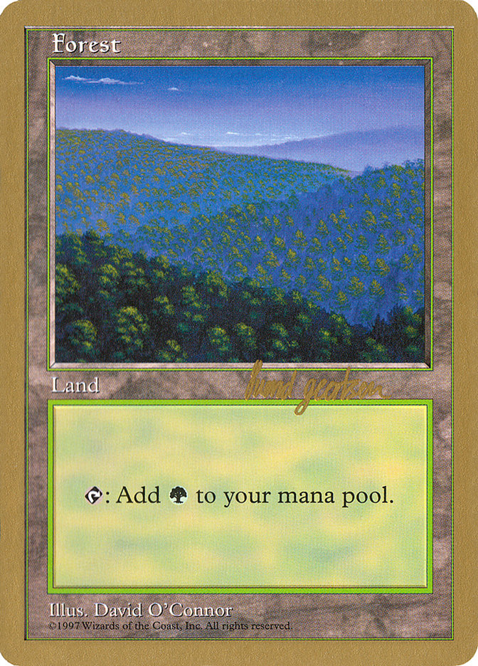 Forest (418) (Svend Geertsen) [World Championship Decks 1997] | Impulse Games and Hobbies