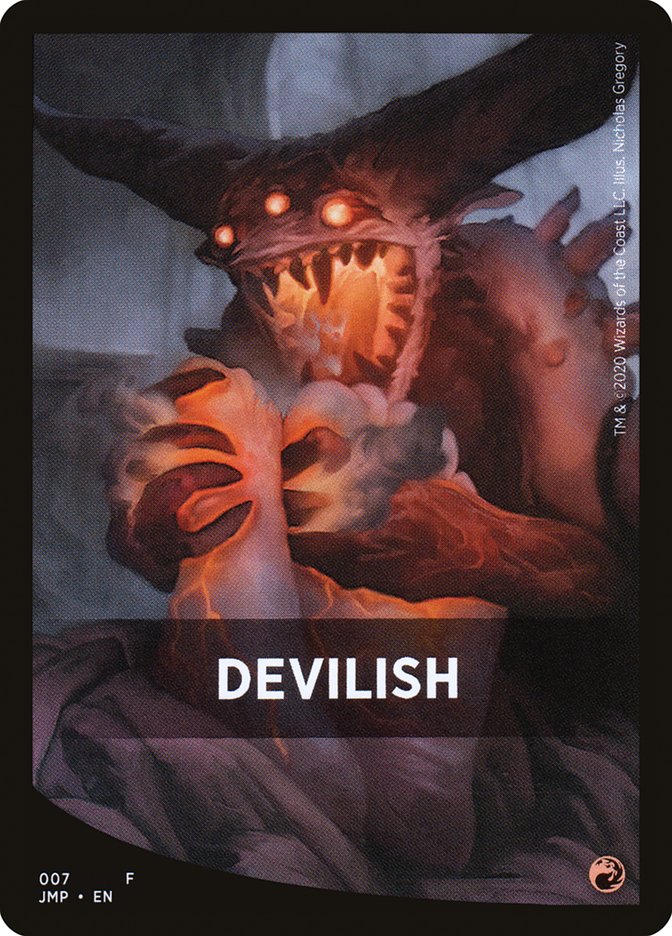 Devilish Theme Card [Jumpstart Front Cards] | Impulse Games and Hobbies