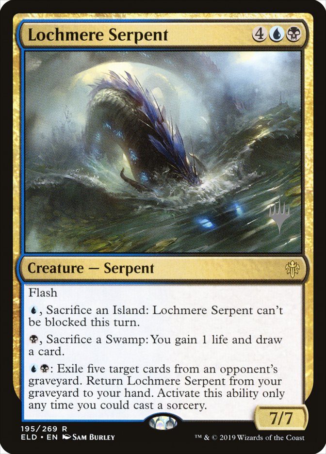 Lochmere Serpent (Promo Pack) [Throne of Eldraine Promos] | Impulse Games and Hobbies