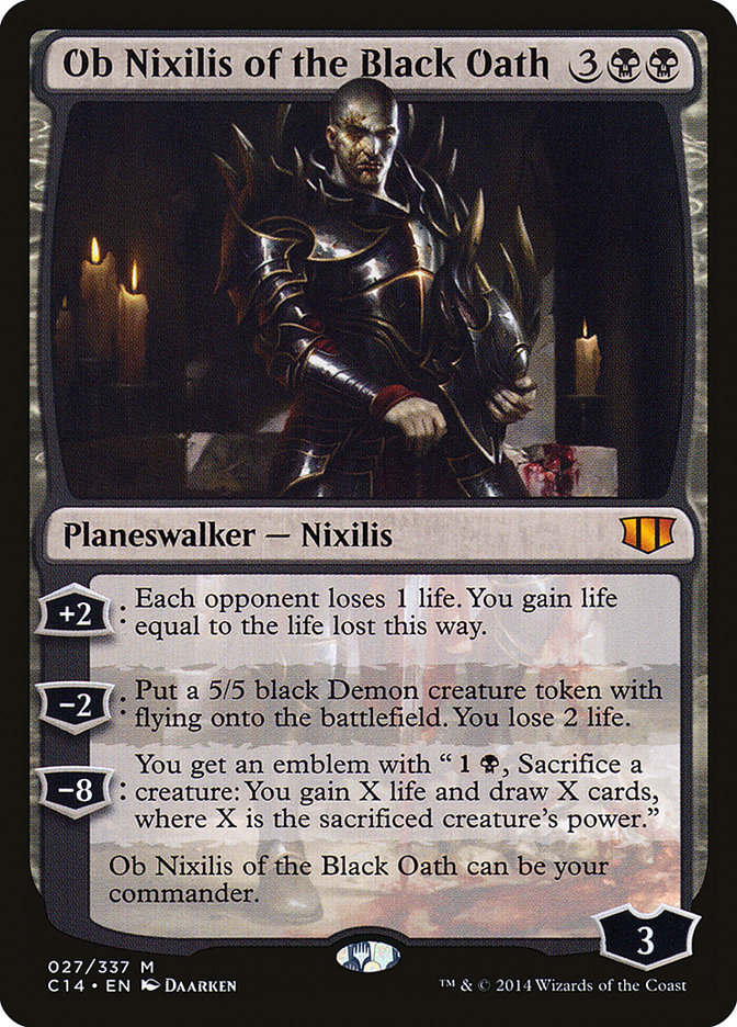 Ob Nixilis of the Black Oath [Commander 2014] | Impulse Games and Hobbies