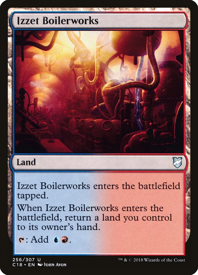 Izzet Boilerworks [Commander 2018] | Impulse Games and Hobbies