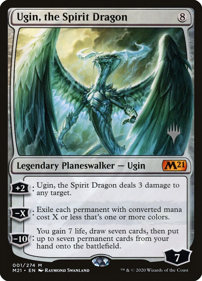 Ugin, the Spirit Dragon (Promo Pack) [Core Set 2021 Promos] | Impulse Games and Hobbies