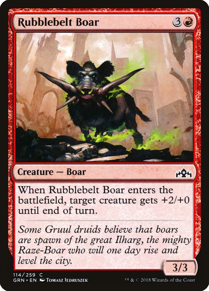 Rubblebelt Boar [Guilds of Ravnica] | Impulse Games and Hobbies