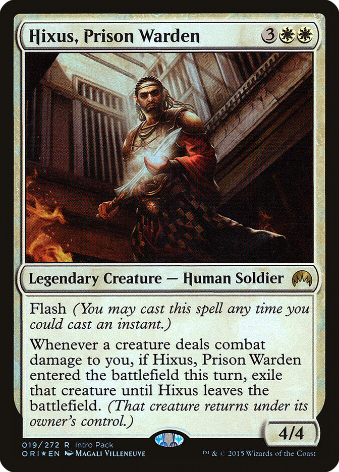 Hixus, Prison Warden (Intro Pack) [Magic Origins Promos] | Impulse Games and Hobbies