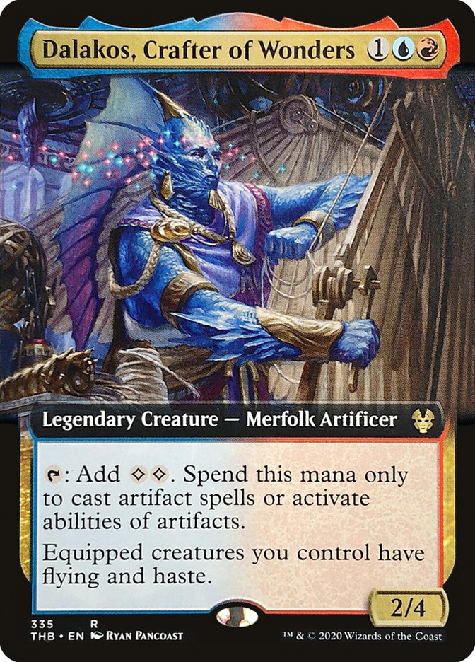 Dalakos, Crafter of Wonders (Extended Art) [Theros Beyond Death] | Impulse Games and Hobbies