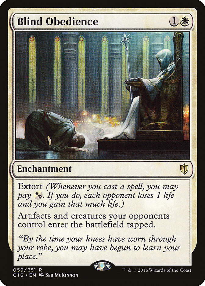 Blind Obedience [Commander 2016] | Impulse Games and Hobbies