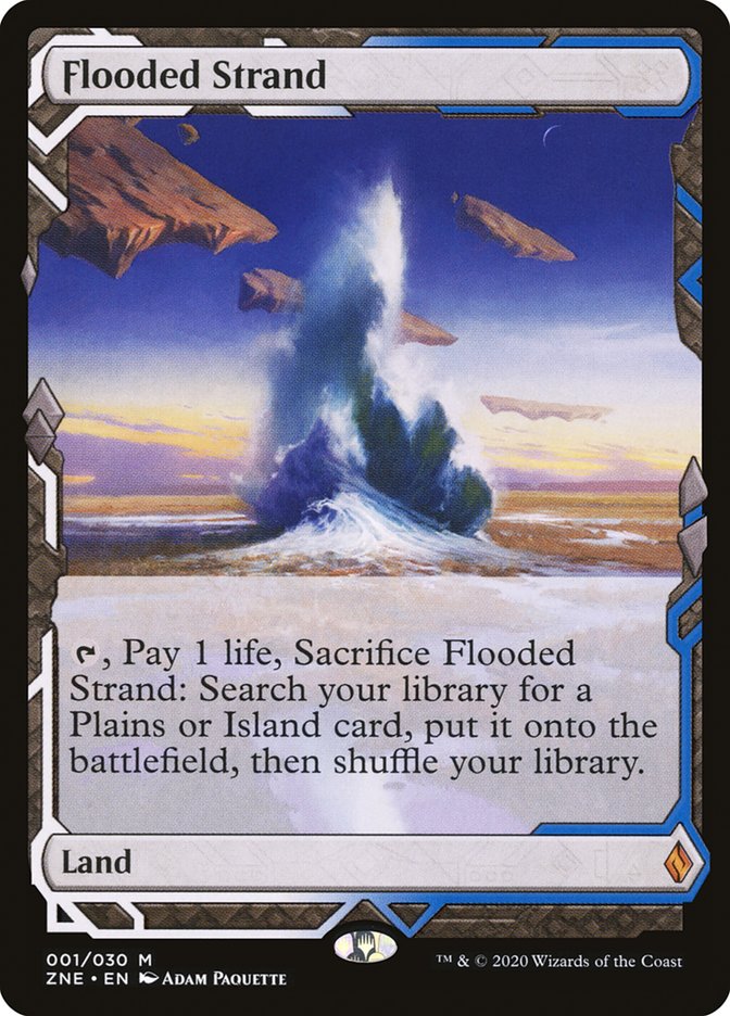 Flooded Strand (Expeditions) [Zendikar Rising Expeditions] | Impulse Games and Hobbies