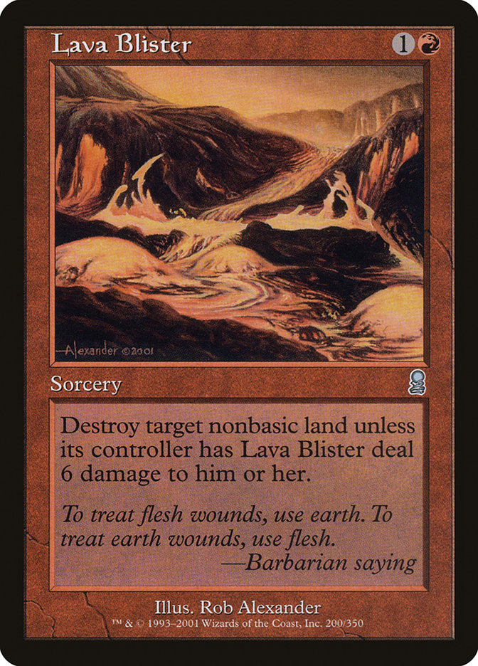 Lava Blister [Odyssey] | Impulse Games and Hobbies