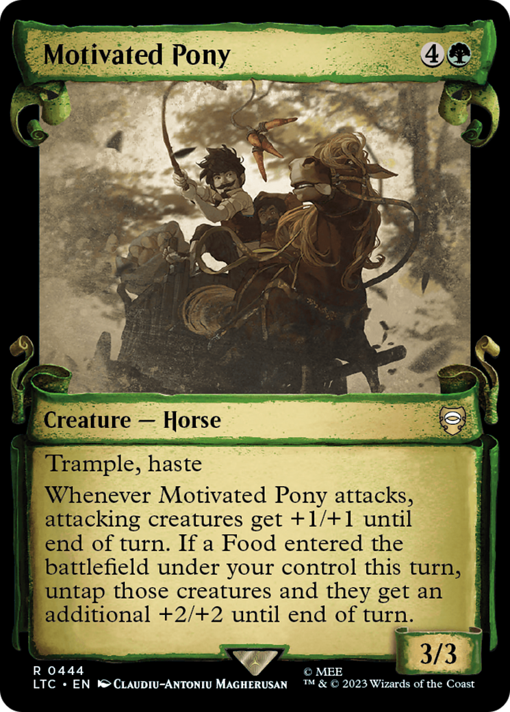 Motivated Pony [The Lord of the Rings: Tales of Middle-Earth Commander Showcase Scrolls] | Impulse Games and Hobbies