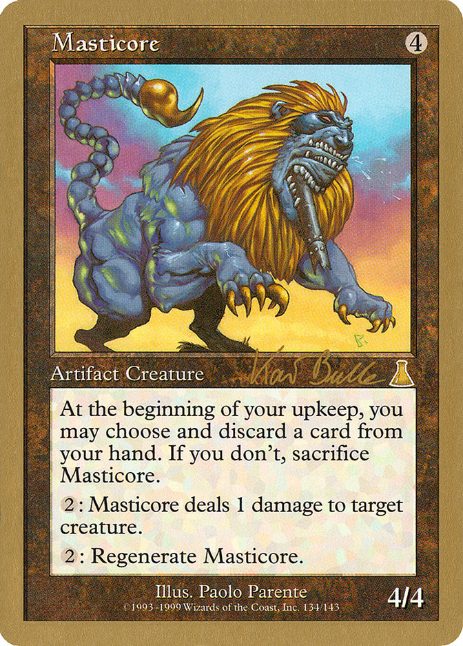 Masticore (Kai Budde) [World Championship Decks 1999] | Impulse Games and Hobbies