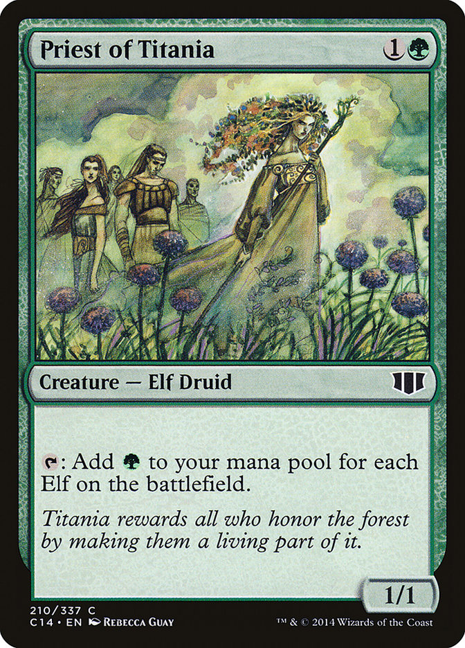 Priest of Titania [Commander 2014] | Impulse Games and Hobbies