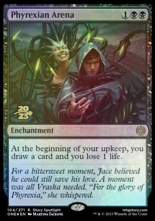 Phyrexian Arena [Phyrexia: All Will Be One Prerelease Promos] | Impulse Games and Hobbies
