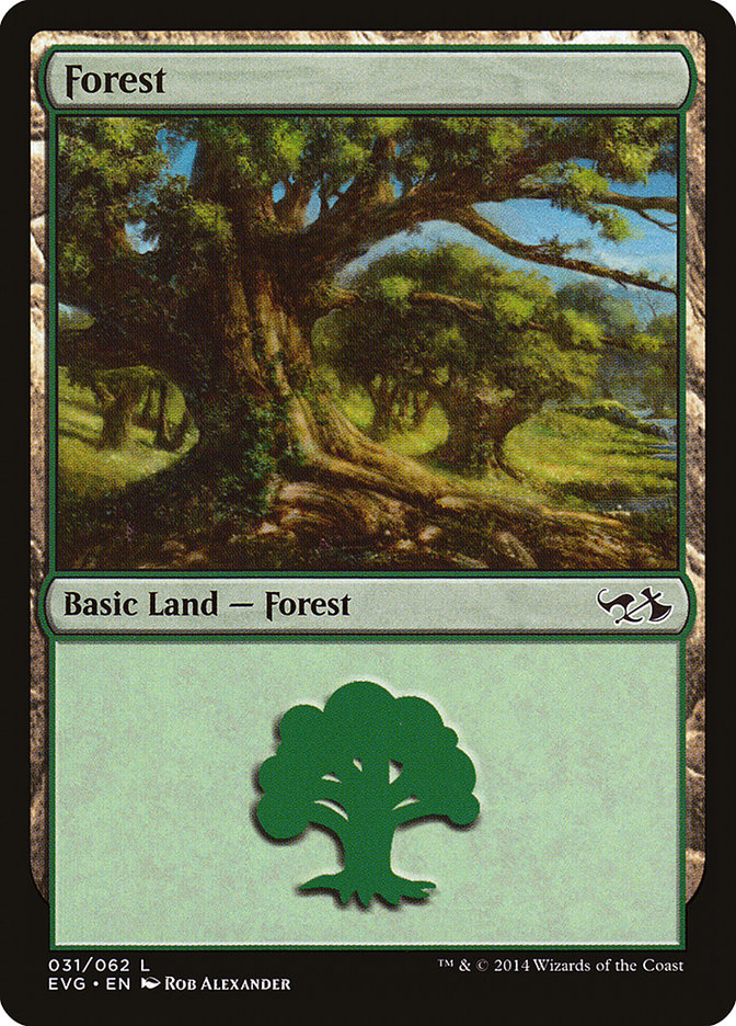 Forest (31) (Elves vs. Goblins) [Duel Decks Anthology] | Impulse Games and Hobbies