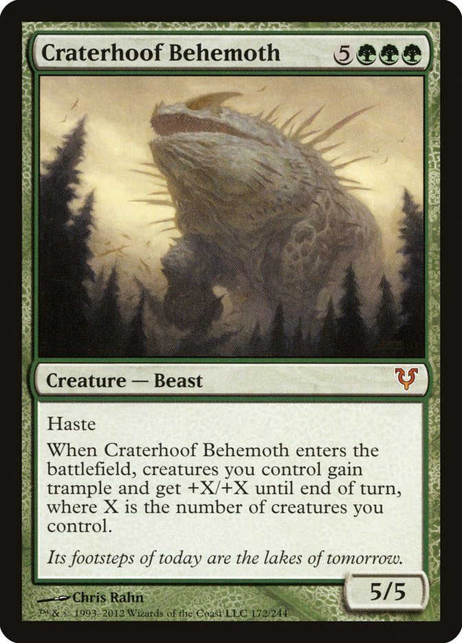 Craterhoof Behemoth [Avacyn Restored] | Impulse Games and Hobbies