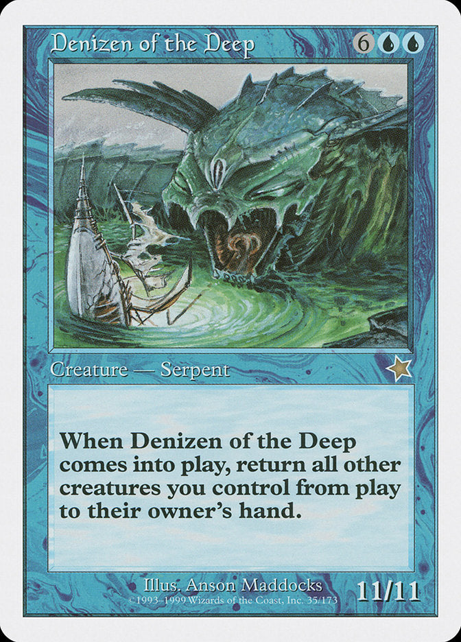 Denizen of the Deep [Starter 1999] | Impulse Games and Hobbies