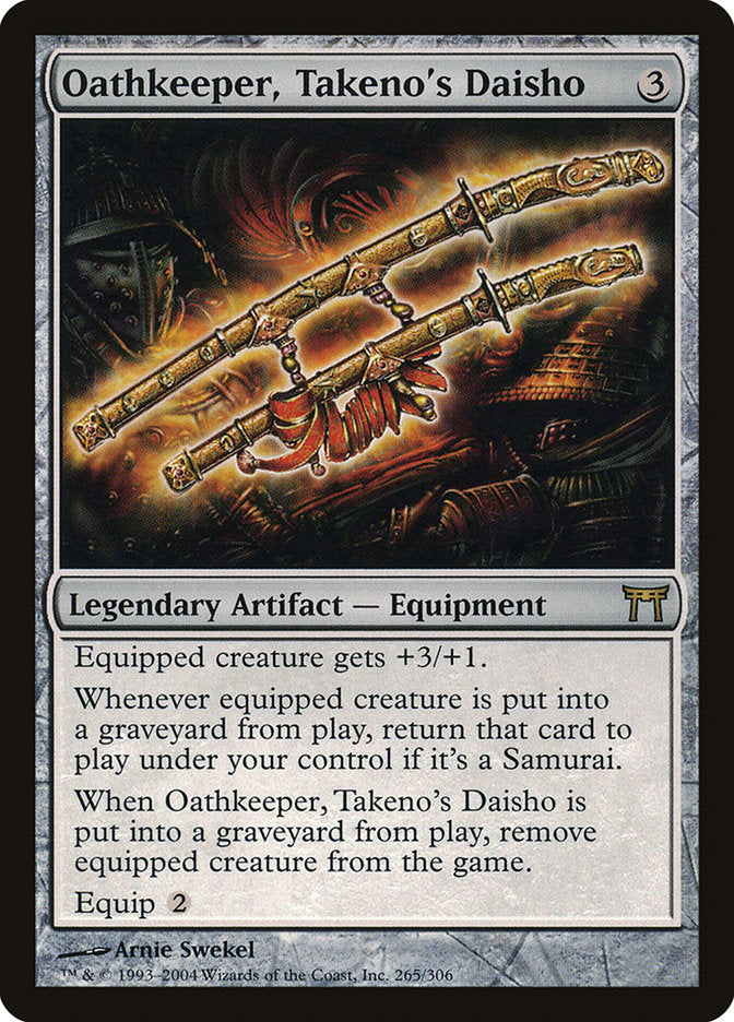 Oathkeeper, Takeno's Daisho [Champions of Kamigawa] | Impulse Games and Hobbies