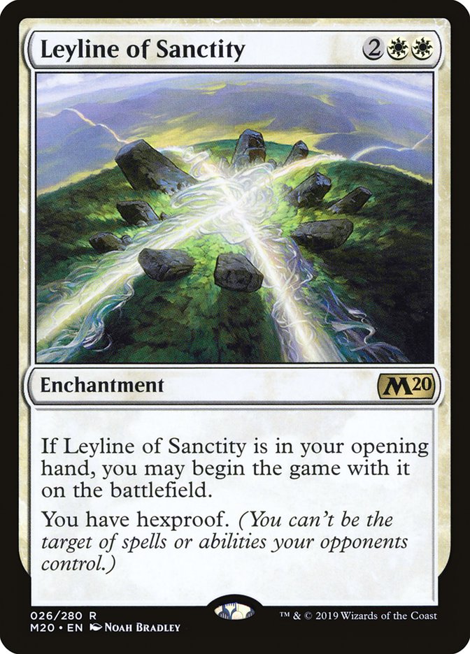 Leyline of Sanctity [Core Set 2020] | Impulse Games and Hobbies